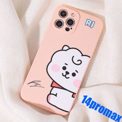 ❤️残り僅か 防弾少年団 RJ iPhone14Pro MAX　可愛い 韓国 iPhoneケース  BT21 グッズ おしゃれ スマホケース ビーティー21 レンズ保護 耐衝撃 アイフォン ケース かわいい 携帯カバー キャラクター おもしろ シリコン