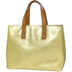 ルイ・ヴィトン Louis Vuitton リード PM トートバッグ エナメル パテント ハンドバッグ モノグラムヴェルニ ペルル M91336 レディース 【中古】