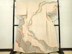 超美品　正絹　袷　滝泰　絞り　訪問着　着物164 トールサイズ　くすみグリーン 2025年最新】滝泰の人気アイテム - メルカリ