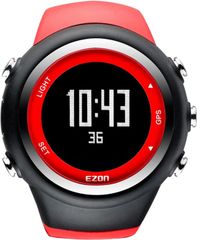ランニングウォッチ ＧＰＳ 腕時計 デジタル ウォッチ 防水 軽量 Bluetooth搭載 歩数計 EZONT031
