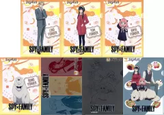 【中古】クリアファイル 全7種セット A4クリアファイル 「SPY×FAMILY × ジョイフル」 対象メニュー注文特典