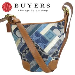 中古】 コーチ ショルダーバッグ F29960 シグネチャー キャンバス