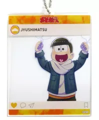 【中古】雑貨 十四松 SNS風アクリルキーホルダー 「おそ松さんのWEBくじ 第12弾 ジュエルナイトデート」 E-5賞