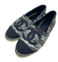 美品 シャネル ツイード エスパドリーユ スニーカー 38 CHANEL 2025年最新】シャネル エスパドリーユの人気アイテム - メルカリ