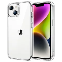 JEDirect iPhone 14 6.1インチ用 保護ケース 黄ばみなし 衝撃吸収 バンパーカバー 傷つけ防止 クリアバック (クリア) 1