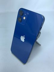 【中古・画面キズ有・フレームキズ有】iPhone 12 mini 128GB ブルー simロック解除済