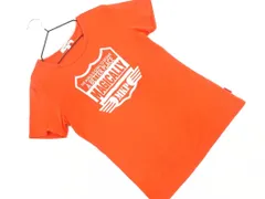 MK KLEIN+ エムケークランプリュス プリント Tシャツ size38/オレンジ ■◆ レディース