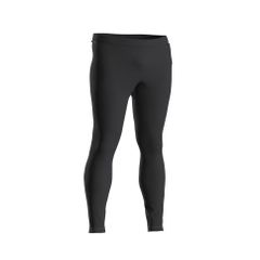訳あり品　現行品　デカトロン　KIPRUN (キプラン) ランニング メンズ ウォームタイツ Run 100 Warm　ブラック　Sサイズ　汚れあり
