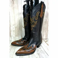 ラリーマハン 希少 ヴィンテージ パッチワーク ウエスタンブーツ マルチ 12 2025年最新】ラリーマハンの人気アイテム - メルカリ