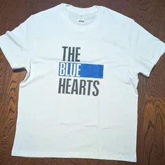 ブルーハーツ 超レア 100枚限定抽選Tシャツ L 激レア The Blue Hearts 80\u0027s パーカー 当時物 SPRUCEのような染込み