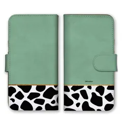 AQUOS R9 SH-51E ケース 手帳型 アクオス R9 スマホケース 携帯ケース 大人女子 大人可愛い ダルメシアン柄 動物柄 綺麗 キレイ クール かわいい カラー01