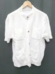 ◇ ⊂ Theater code シアターコード 半袖 カーディガン サイズ2 ホワイト レディース P  【1409090018534】