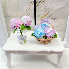 #536 ミニチュア　紫陽花セット　＊②