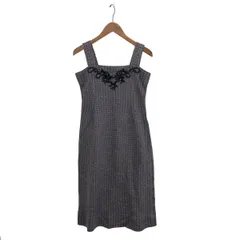 美品 Toyoko Saito トヨコサイトウ  ノースリーブワンピース   マルチカラー  レディース 　241006001749