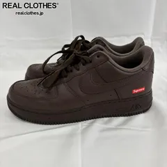 Nike Air Force 1 シュプリーム×ナイキ ブラウン　26cm 国内11月4日発売予定】 シュプリーム × ナイキ エアフォース 1