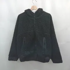 ■ ⊇ FREAK'S STORE フリークスストア 防寒性良好 長袖 ボアダウンジャケット サイズF ブラック系 レディース E  【1507160020651】のサムネイル