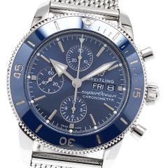 訳ありブライトリング BREITLING A13313 スーパーオーシャン ヘリテージII クロノグラフ デイデイト 自動巻き メンズ箱・保証書付き_893936