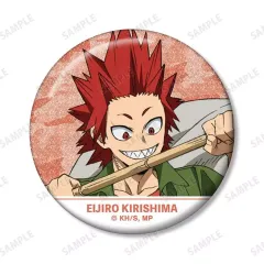 【中古】バッジ・ピンズ 切島鋭児郎 「僕のヒーローアカデミア 描き下ろし プレゼントver. トレーディンググリッター缶バッジ」