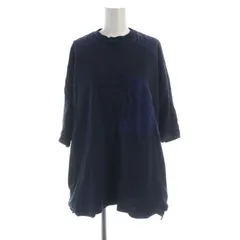 ナゴンスタンス nagonstans Tシャツ カットソー クルーネック 半袖 M 紺 ネイビー 470EA280-1010 /RO