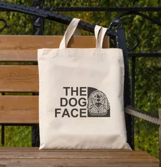 【 The Dog Face Canvas tote bag / ドッグフェイス キャンバストートバッグ 】 『 Goldendoodle / ゴールデンドゥードル 』-56 うちの子グッズ ペットグッズ 犬用品 わんちゃんグッズ ギフト