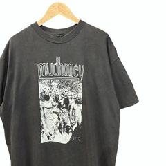 90s ビンテージ mudhoney プリント バンド Tシャツ XLサイズ ブラック USA製 90年代 マッドハニー ロックT バンT