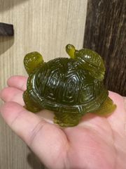 天然石・玉石製 ・亀 ・置物・ 風水・招財・長寿 天然石・玉石製 ・亀 ・置物・ 風水・招財・長寿 - メルカリ