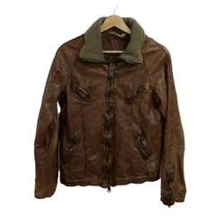 Serge Tenet Paris レザー ジャケット 本革ブラウン Serge Tenet Paris レザー ジャケット 本革ブラウンヴィンテージ