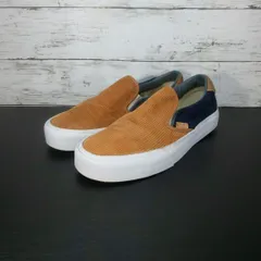 VANS SLIPON SNEAKER スリッポン コーデュロイ 茶色 ブラウン 23～23.5cm  (Men US 5) L07713