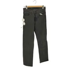 リーバイス Levis MADE IN USA 501-0658 先染めブラック ストレートデニムパンツ ボタン裏653 メンズ  W29 L32