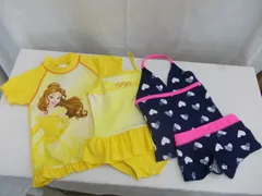 【未使用品】コストコ　キッズ　女児　水着　110㎝　2着セット