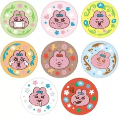 【中古】バッジ・ピンズ 全8種セット 「おぱんちゅうさぎ 刺繍缶バッジコレクション2」