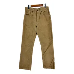 80年代 USA製 Levi's リーバイス 517-1523 コーデュロイパンツ ブラウン (メンズ W31 L33) 中古 古着 S8755