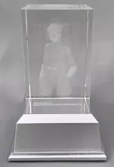【中古】雑貨 [単品] ヴィルヘルミーネ・ミューラー 3Dクリスタル 「PS5/Switchソフト UNDER DEFEAT ファミ通DXパック 3Dクリスタルセット」 同梱特典