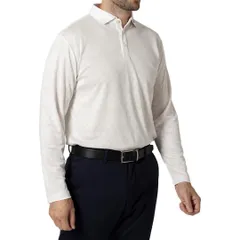 新品 フットジョイ 長袖 ポロシャツ XL 白 ホワイト FJ-F24-S13 税込11,000円 ロゴジャカード メンズ ゴルフウェア ゴルフシャツ