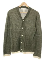 COMME des GARCONS SHIRT コムデギャルソンシャツ 14SS リネンニットカーディガン グリーン Sのサムネイル