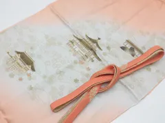 【一輝堂】【着物】和装小物　帯締め帯揚げセット　帯締　帯揚　金彩　高麗　金糸　25w02-3137