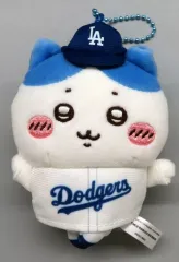 【中古】キーホルダー ハチワレ(ドジャース) マスコット 「ちいかわ なんか小さくてかわいいやつ×MLB TOKYO SERIES 2025」