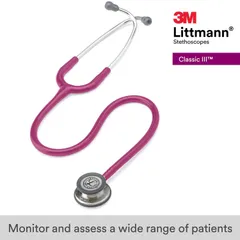 【刻印なし】Littmann Classic III 聴診器 ラズベリー 楽天市場】リットマン 聴診器 クラシック3 ラズベリー