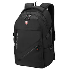 ☆ ブラック ☆ リュックサック lyba202 リュック メンズ おしゃれ リュックサック バックパック デイパック スクールバッグ 大容量 バッグ バック ブラック 黒 旅行 かばん 鞄 大きめ 中学生 高校生 大学生 通学 通勤 かっこいい 大きい