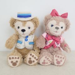 ダッフィー/シェリーメイ ぬいぐるみ スプリングヴォヤッジ 2014 SSサイズ まとめて2点セット ディズニー DISNEY