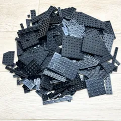 LEGO レゴ ブラック系 中古 パーツ プレート各種 大量 ばら売り 部品取り LY-240229-10