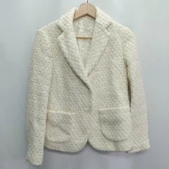 ◇ DRESSTERIOR ドレステリア 長袖 ジャケット サイズ36 ホワイト系 レディース E  【1408220006373】