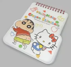 【中古】ノート・メモ帳 キティ＆しんのすけ メモ帳 「サンリオ当りくじ ハローキティ×クレヨンしんちゃん当りくじ」