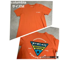 No.168アメリカ古着Columbia PFG バックプリント洗濯済みサイズM