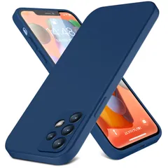 Galaxy A32 5G 用 ケース SCG08 ケース シリコン 薄型 可愛い スリム ソフト カバー 耐衝撃 TPU 液体シリコン シンプル スマホケース 耐久性 サラサラ 指紋防止 サムスン ギャラクシー A32 5G 用 カバー 青 MD-YTGJ-