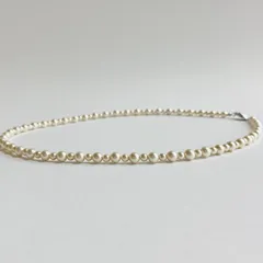 【再販】貝ベビーパールコンビネックレス/約5.5mm約45cm/ホワイトベージュ/R/made in japan