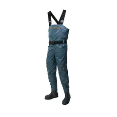 ≪'23年4月新商品！≫ 阪神素地 チェストハイウェーダー BC-101 グレー LLサイズのサムネイル