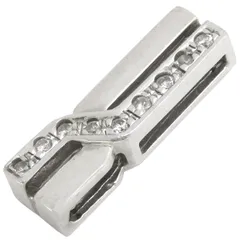Tiny Motif】K10ダイヤモンドクロスピアス（0.02ct）｜ピアス