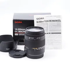 2023年最新】SIGMA 18-250 3.5-6.3 DC MACRO OS HSMの人気アイテム