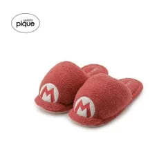 【新品】【S-Mサイズ】gelato pique ジェラート ピケ 【スーパーマリオ】【ユニセックス】ベビモコキャップルームシューズ
